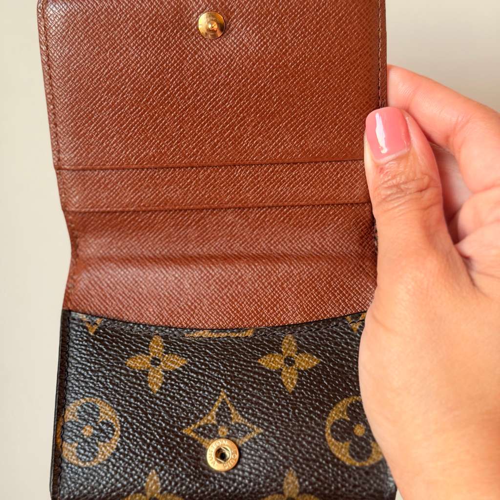 Louis Vuitton Pre-owned Wallet Brown Canvas Good condition - Box View