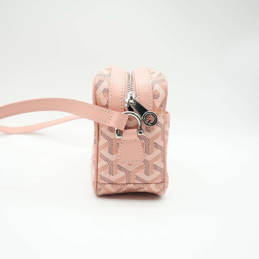 Goyard Cap Vert PM Bag Pink Canvas Very good - Box View