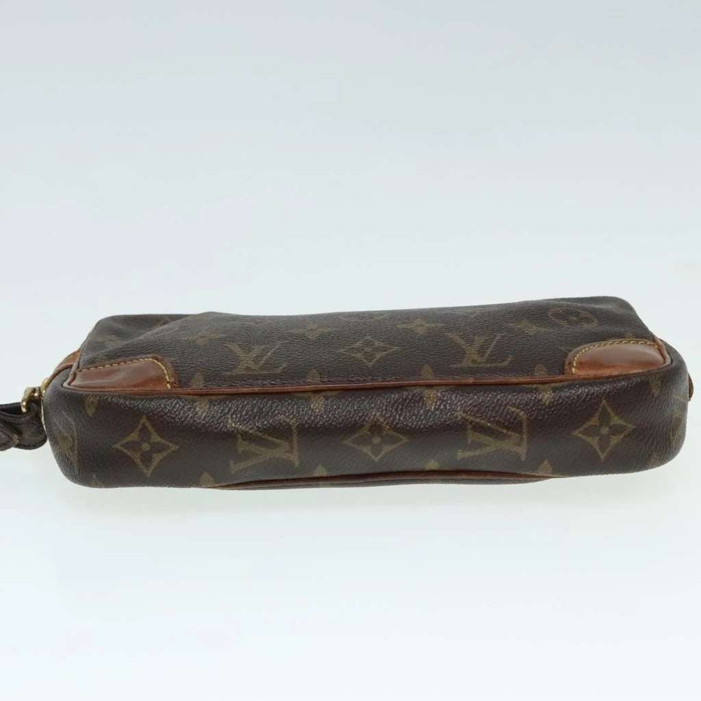 Louis Vuitton Clutch Bag Brown Canvas Good condition - Inside View
