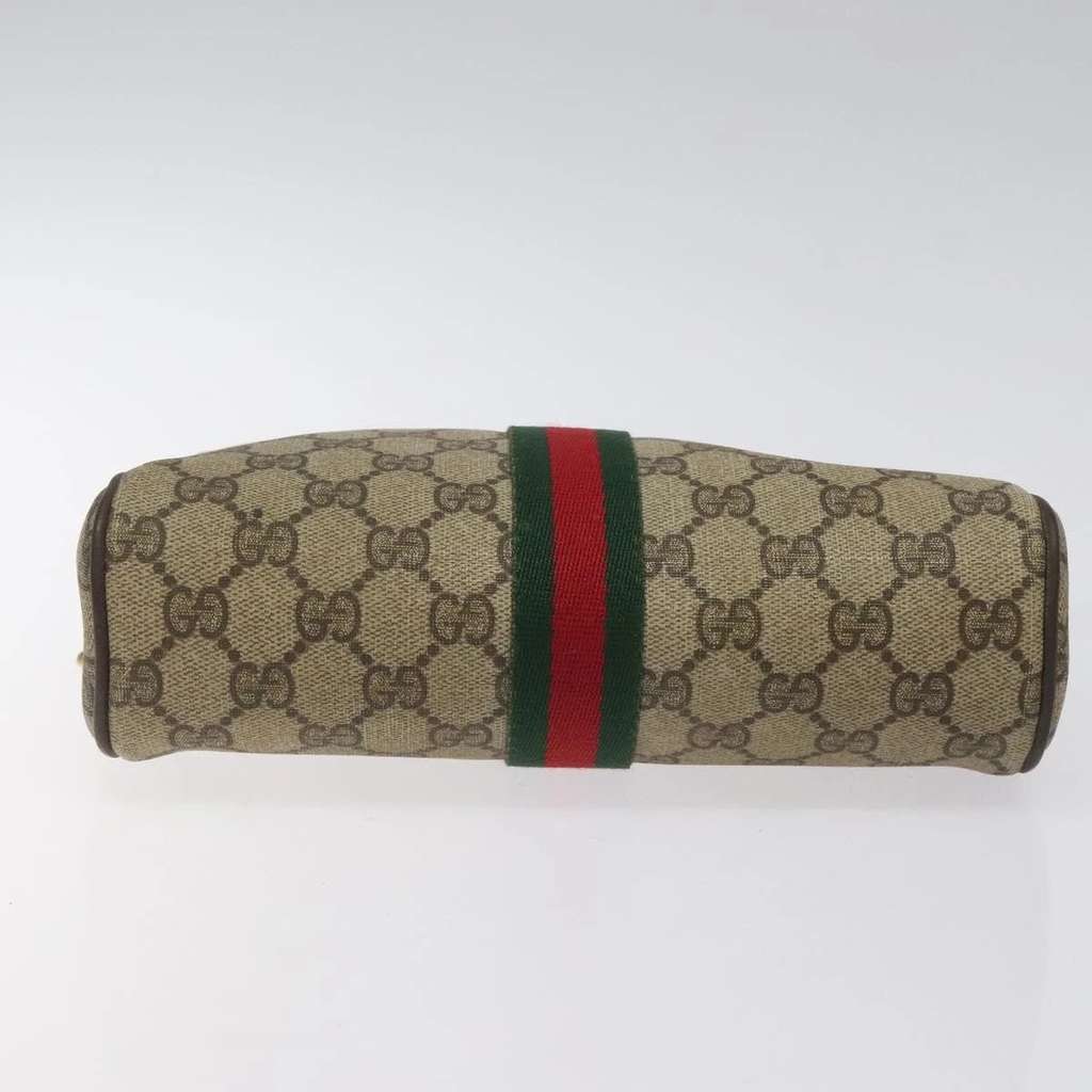 Gucci clutch bag Beige Canvas Good condition - Inside View