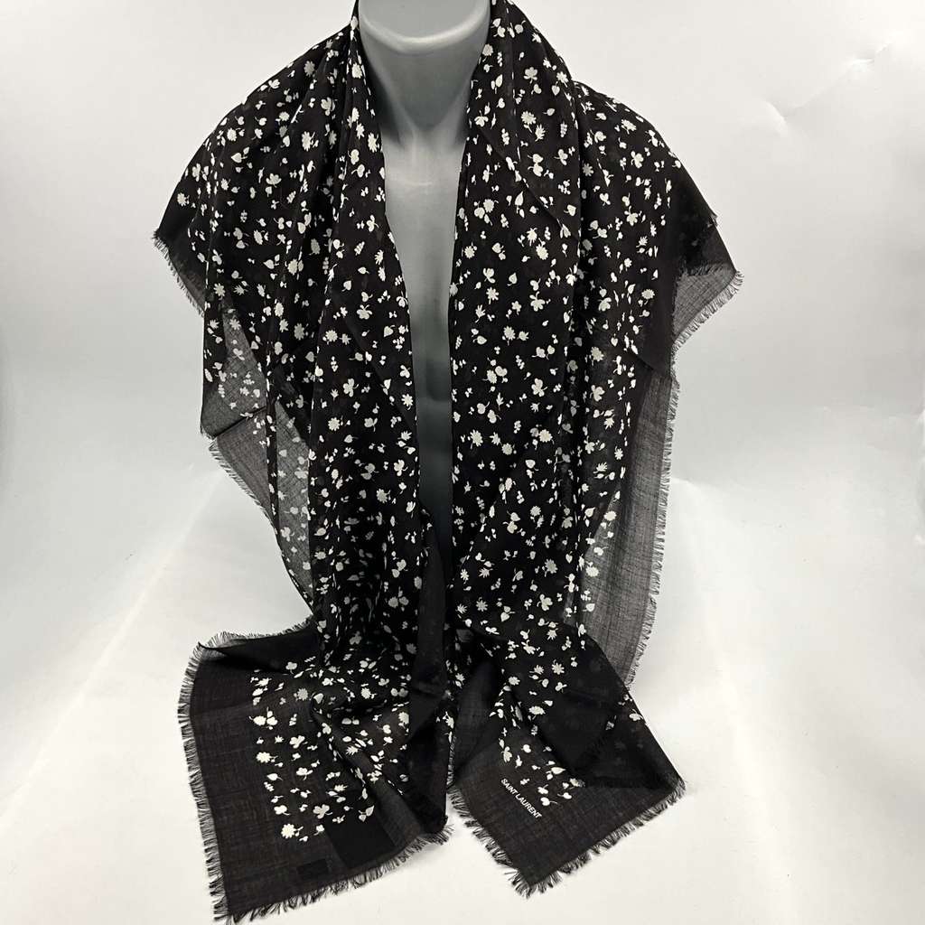 Saint Laurent Knit Fringed MultiColor Wool Never worn - Box View