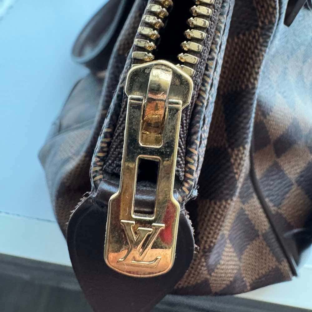 Louis Vuitton Verona Brown Canvas Gold Never worn - Box View