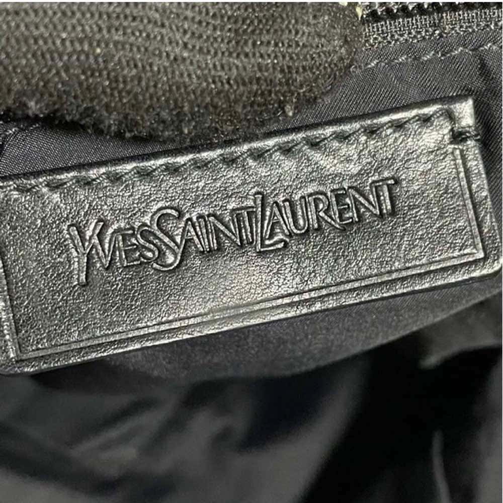 Saint Laurent YSL Tote Black Silver Good - Box View