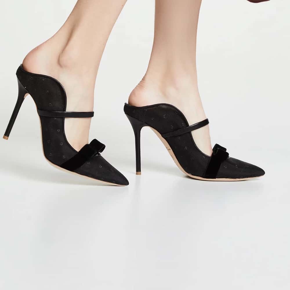 Malone Souliers Marguerite Pumps Black Never worn, with tag - Model View
