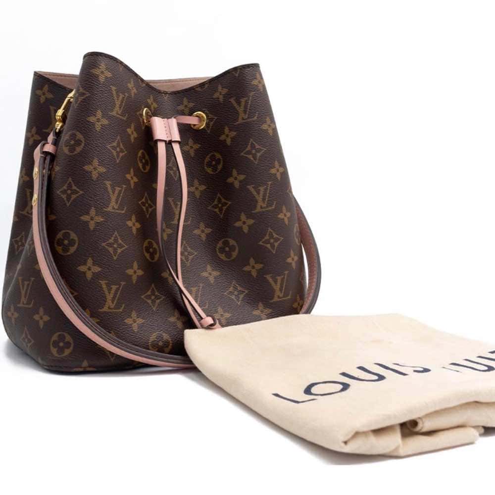 Louis Vuitton NeoNoe MM Canvas Pink Canvas Gold Very good - Box View