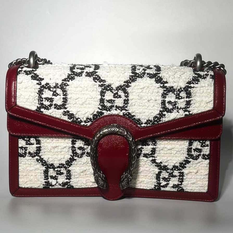 Gucci Dionysus MultiColor Tweed Leather Very good - Box View