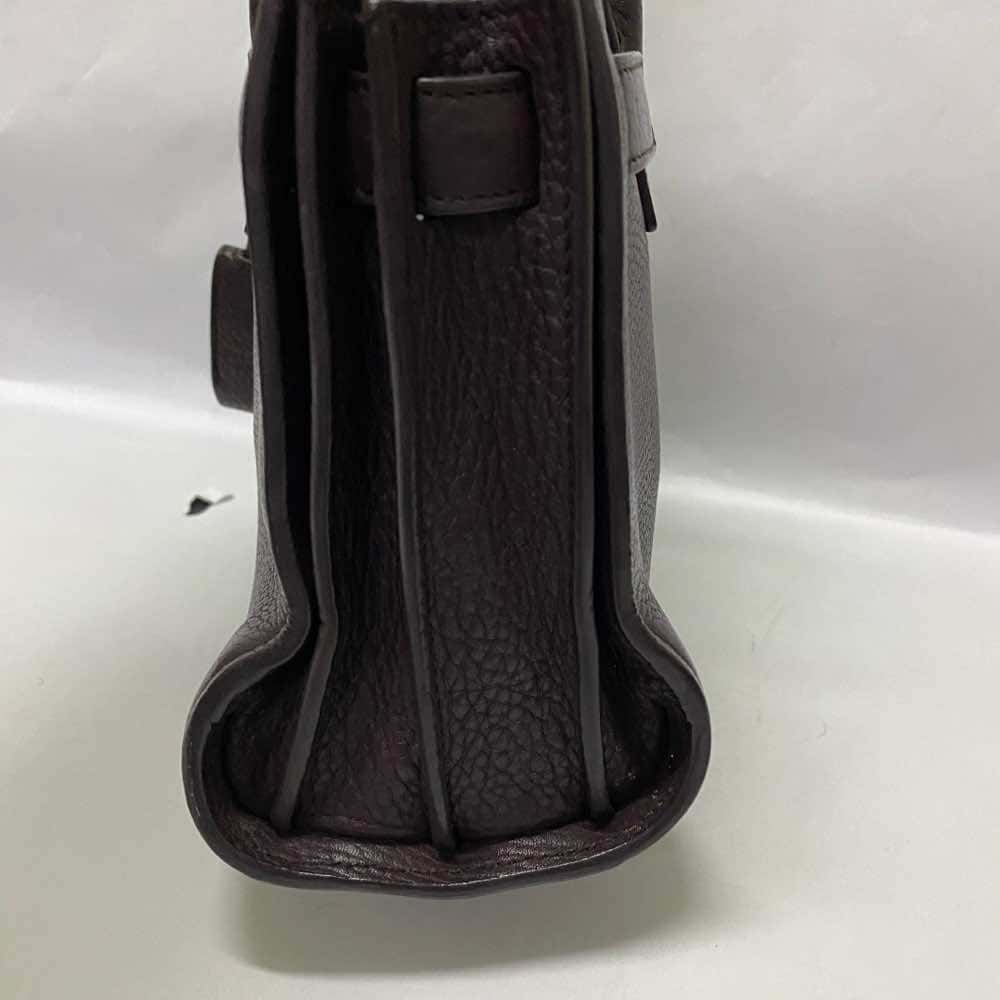 Saint Laurent Nano Sac De Jour Burgundy Leather Fair condition - Box View