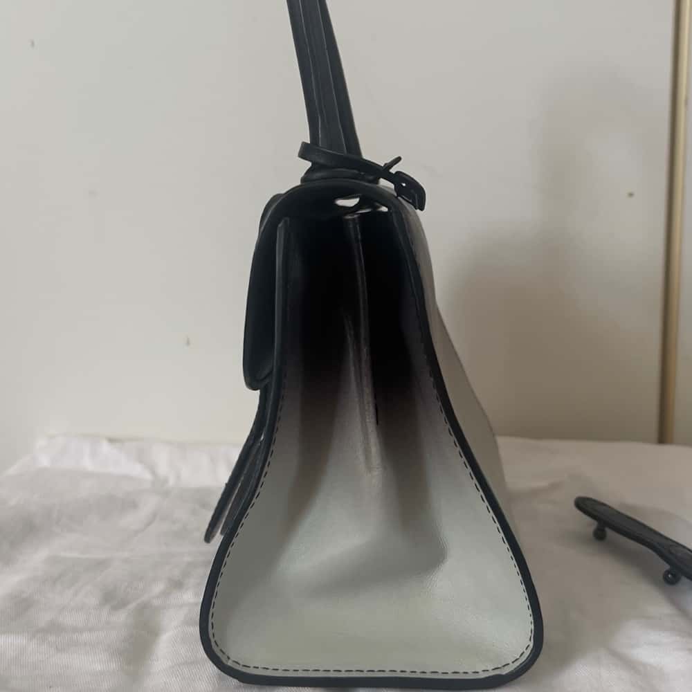 Delvaux Limited Ed. Mini Nuance Black Leather Palladium Good - Box View
