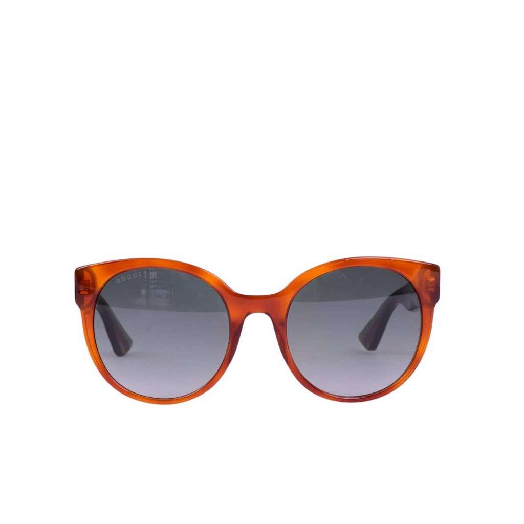 Gucci Avana Sunglasses Brown Plastic Very good - Front View