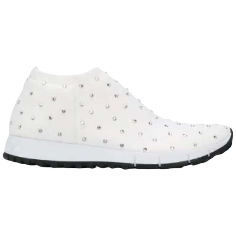 Jimmy Choo Norway Sneakers White Very good - Front View