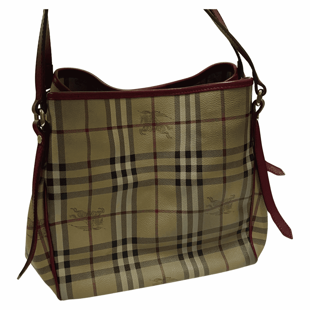 Burberry Canterbury Brown Canvas Leather Very good condition - Front View