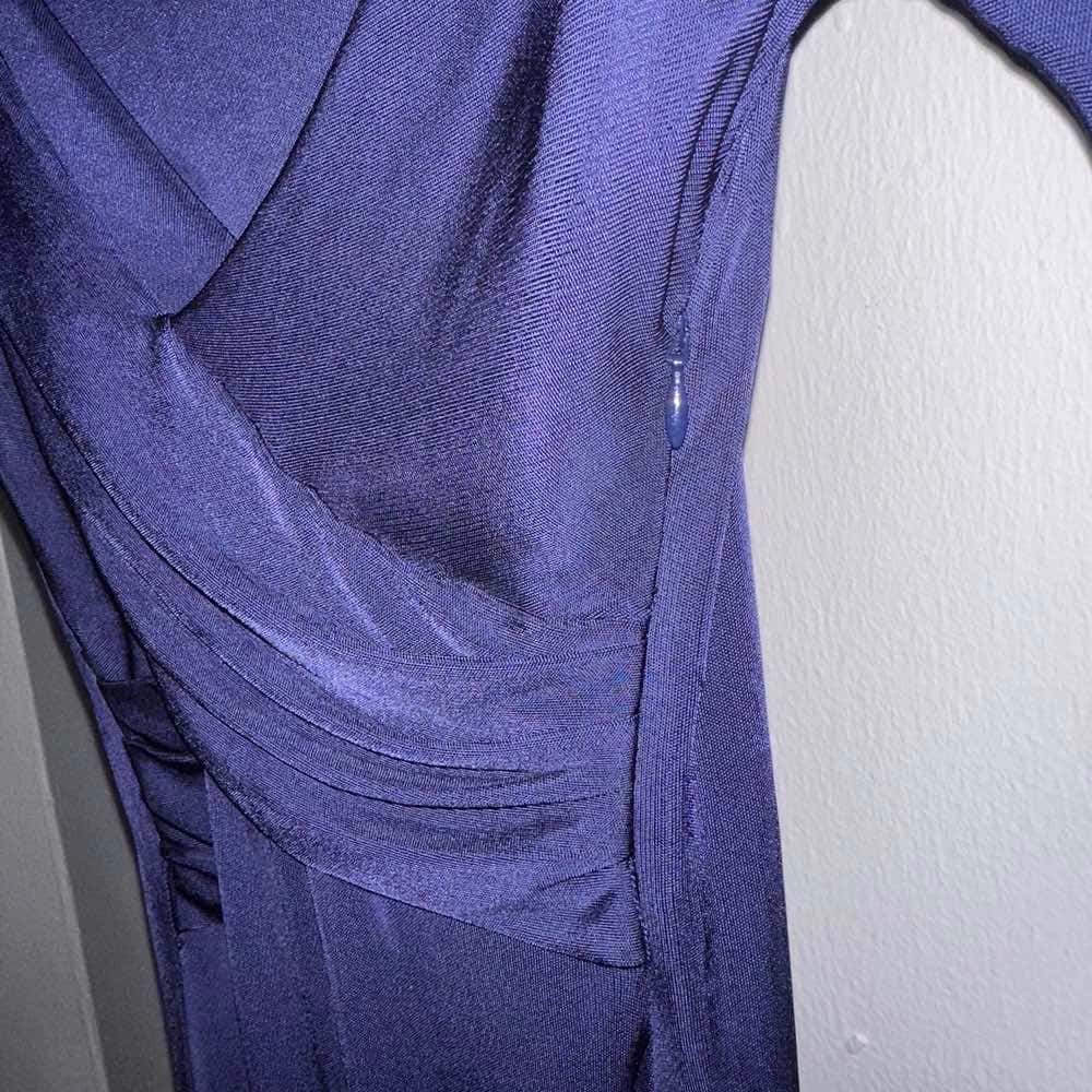 Christian Dior CD Dress Navy Viscose Good condition - Inside View