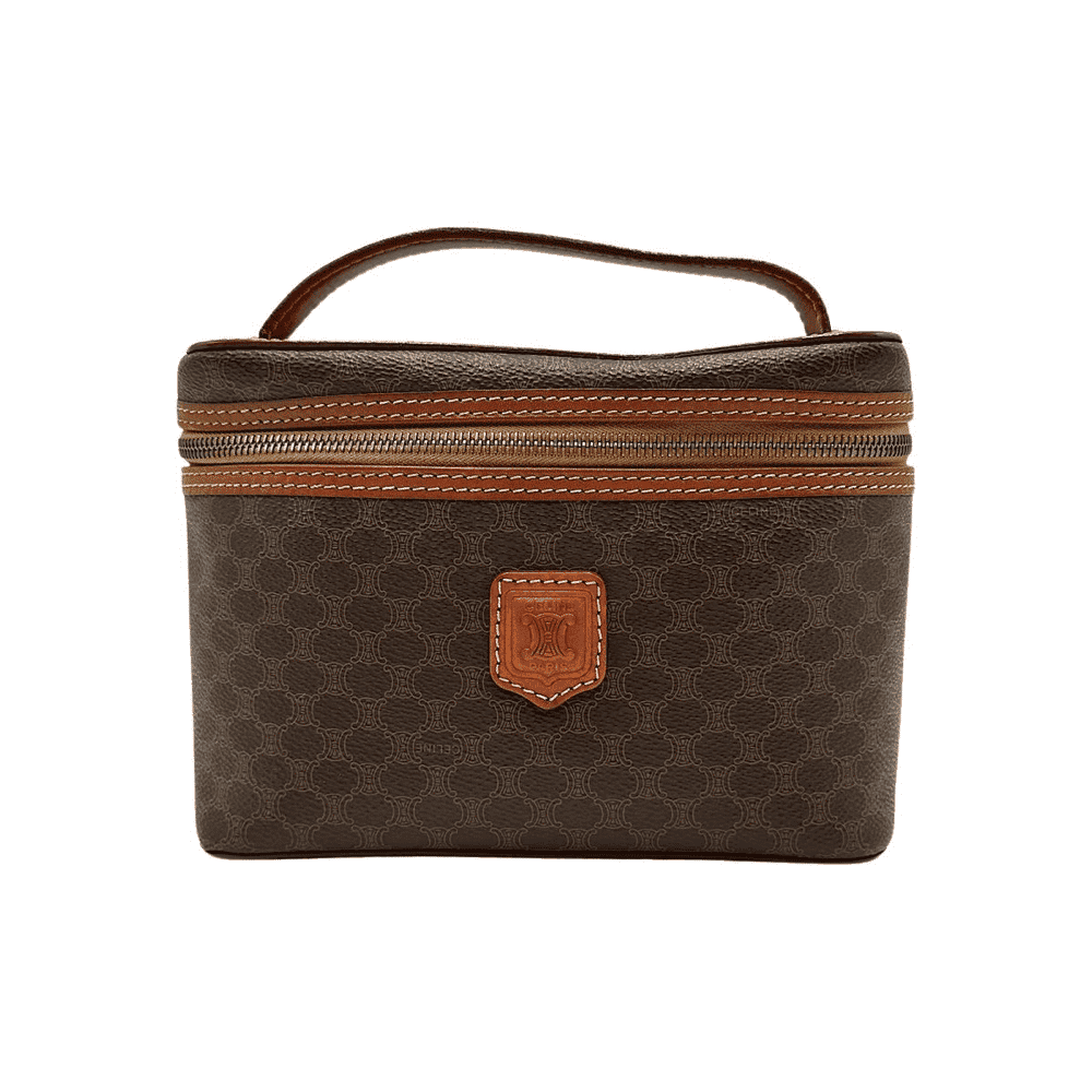 Celine Vanity Brown Canvas Good condition - Front View