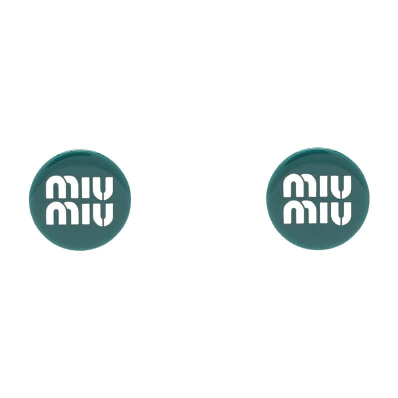 Miu Miu Product Green Plastic Never worn, with tag - Front View
