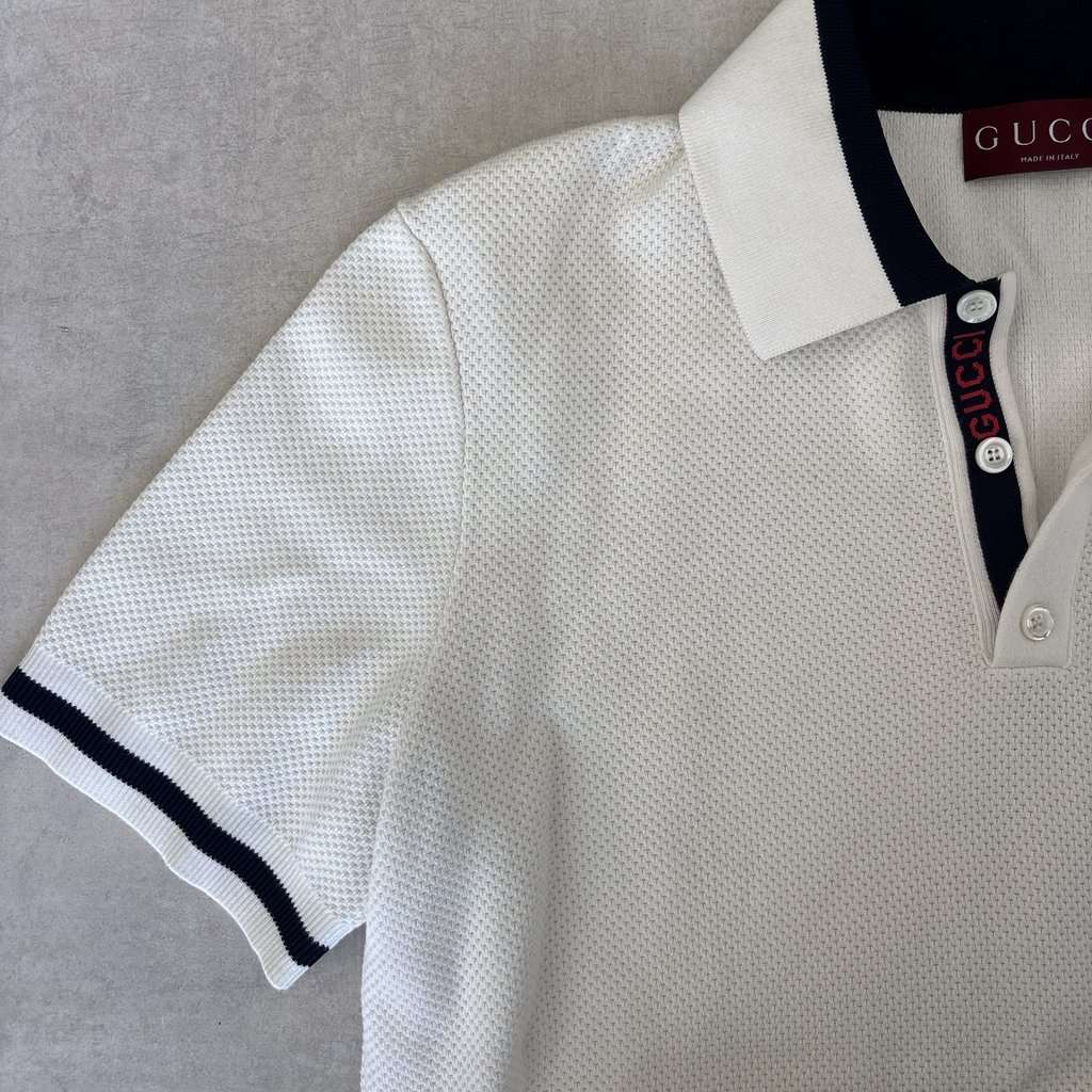 Gucci Polo Ecru Very good condition - Model View