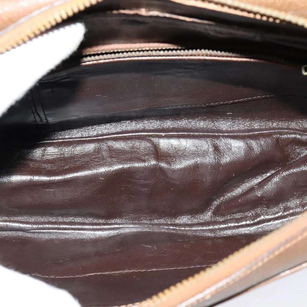 Celine shoulder bag Brown Canvas Good condition - Model View