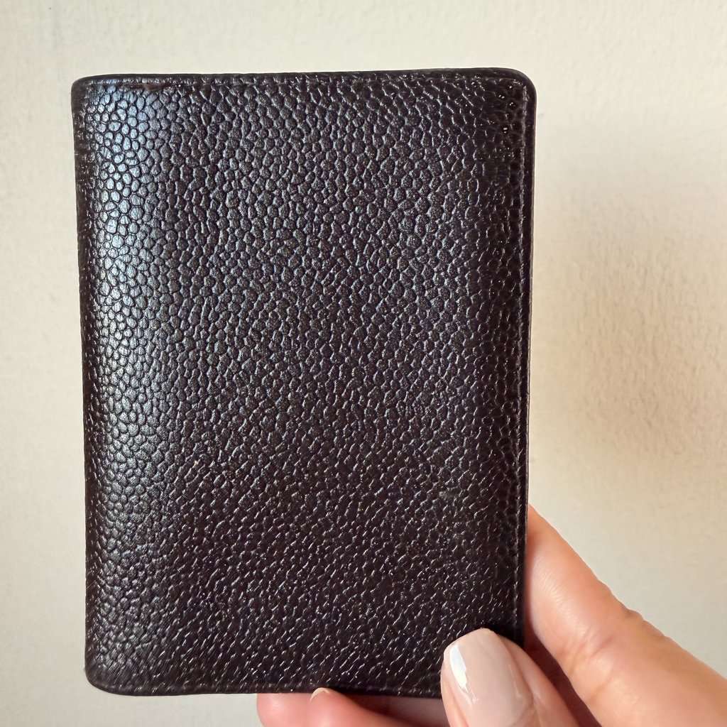 Chanel Caviar Wallet Brown Good condition - Back View