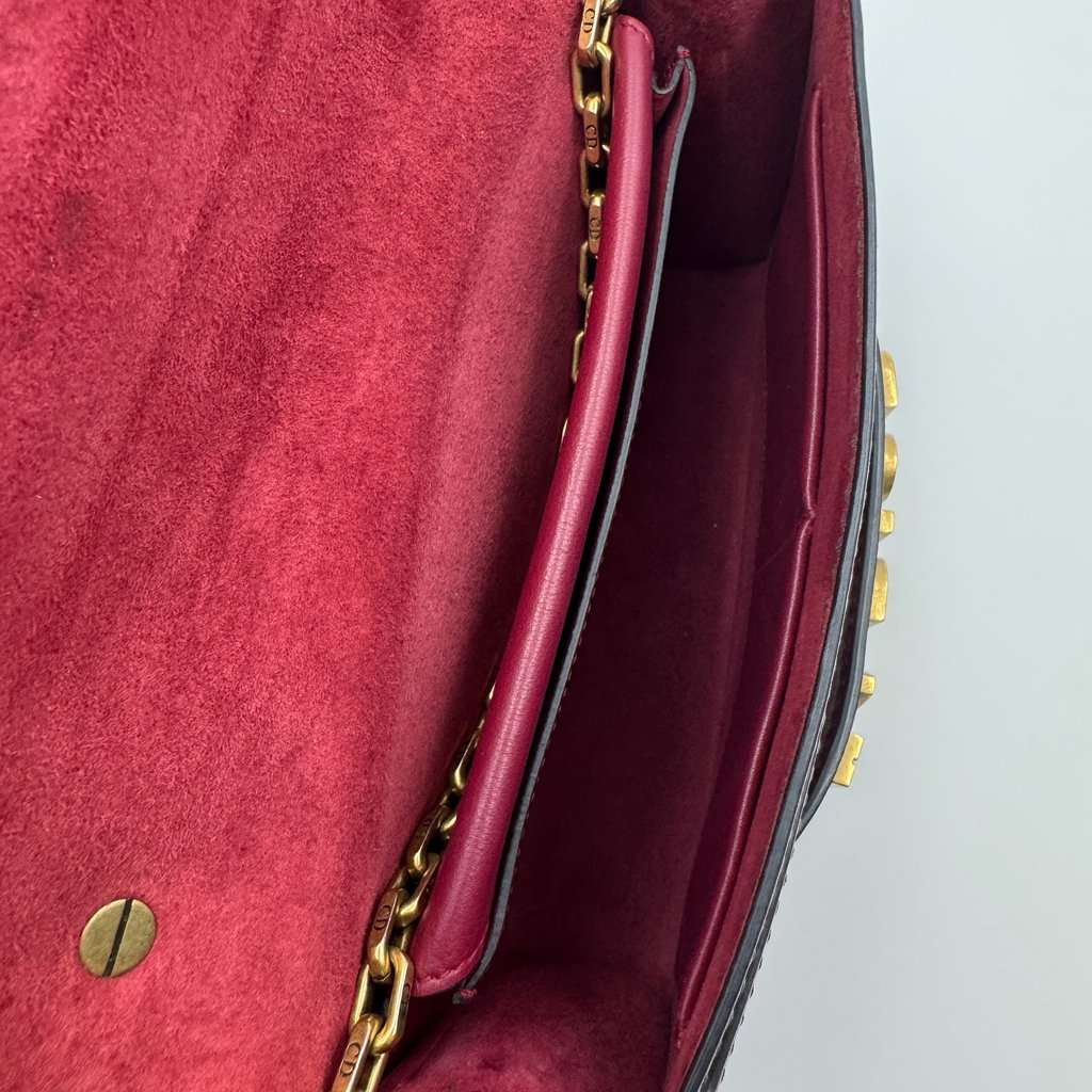 Dior Dior brugundy Leather J'adior Burgundy Good - Model View