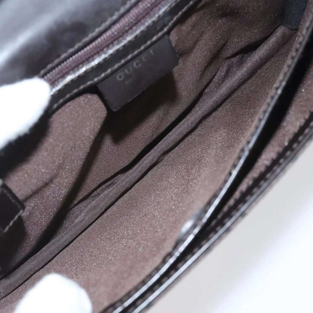 Gucci Clutch Brown Canvas Good condition - Model View
