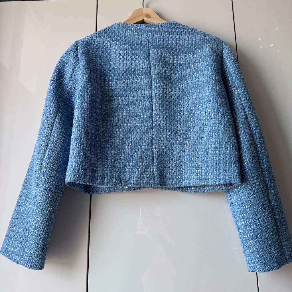 Maje Short blazer Blue Never worn - Box View