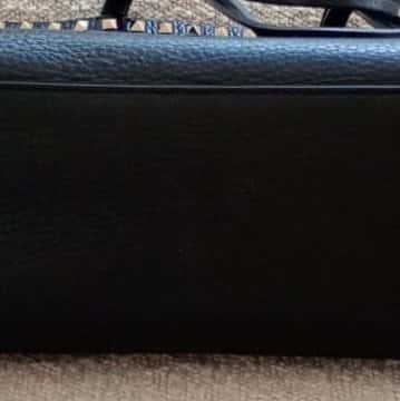 Valentino Tote Bag Studded Large Black Leather Very good - Inside View