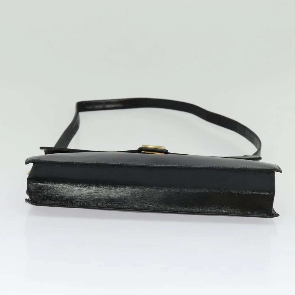 Christian Dior shoulder bag Black Leather Good condition - Inside View