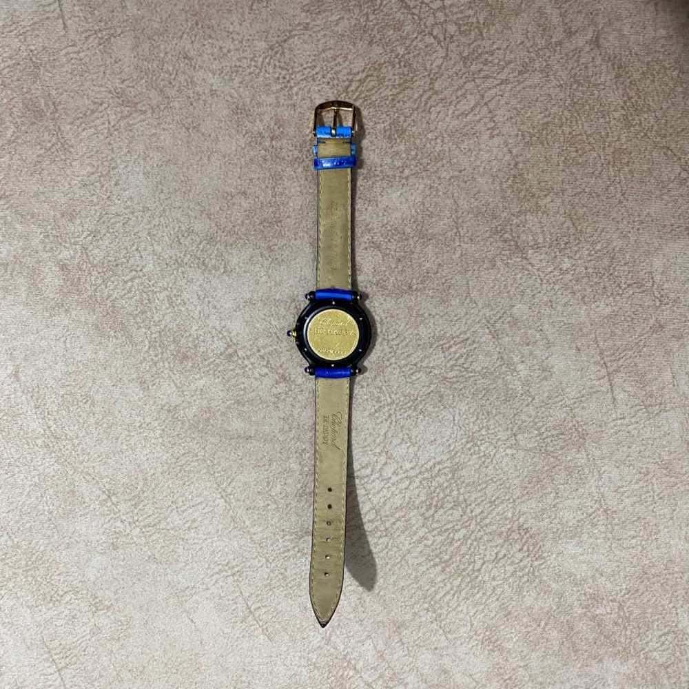 Chopard Happy Sport Watch Blue Good - Back View