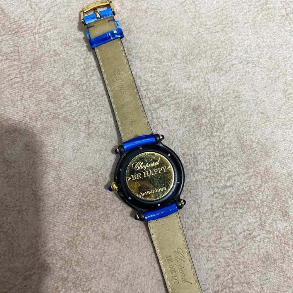 Chopard Happy Sport Watch Blue Good - Model View