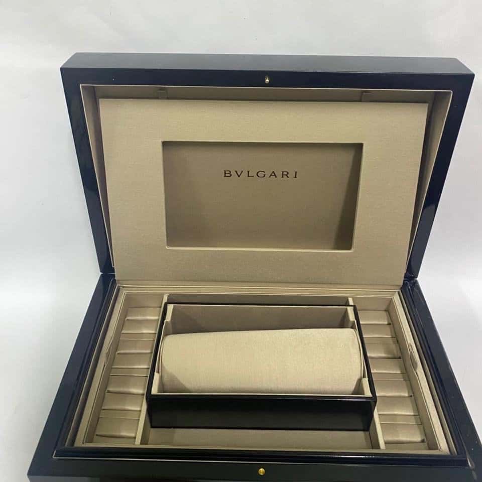 Bvlgari Lacquer Large Presentation Box Other Very good condition - Back View