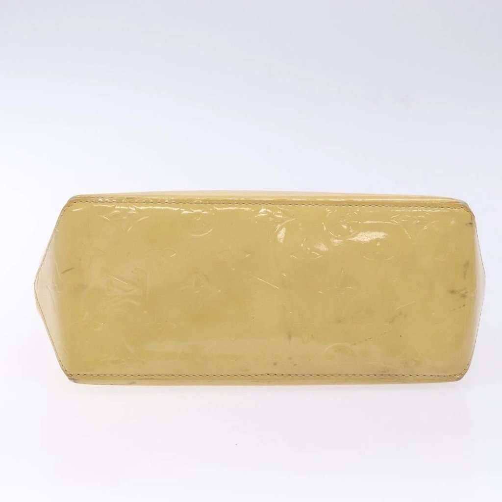 Louis Vuitton Handbag Beige Leather Good - Inside View