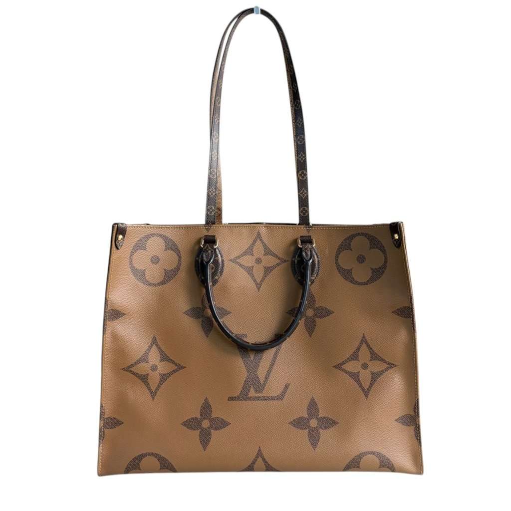 Louis Vuitton Onthego Brown Leather Very good - Model View