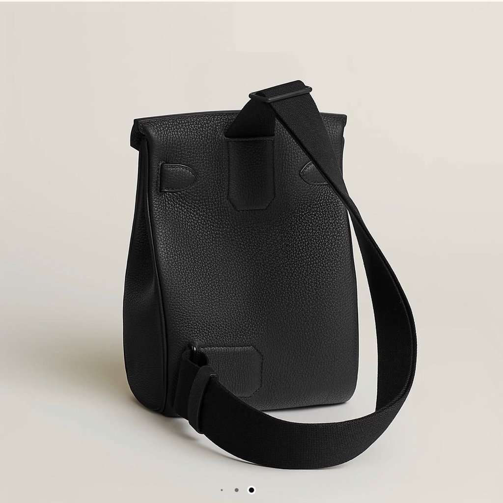 Hermès Hac a dos Black Hardware Black Never worn, with tag - Back View