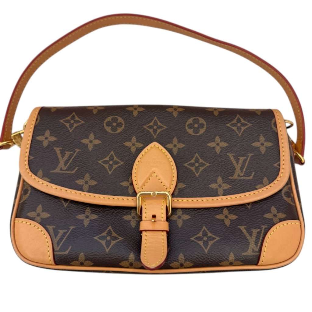 Louis Vuitton Diane Brown Leather Very good - Model View