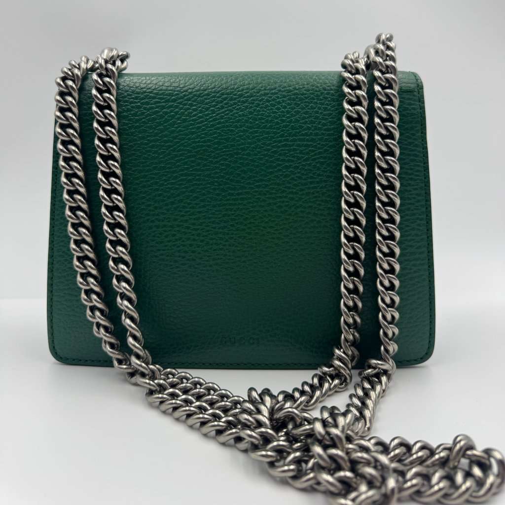 Gucci Dionysus Green Leather Very good - Back View