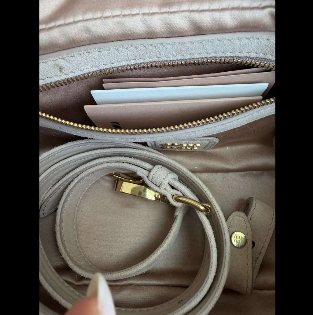 Miu Miu Arcadie Suede Pink Pink Suede Very good condition - Inside View