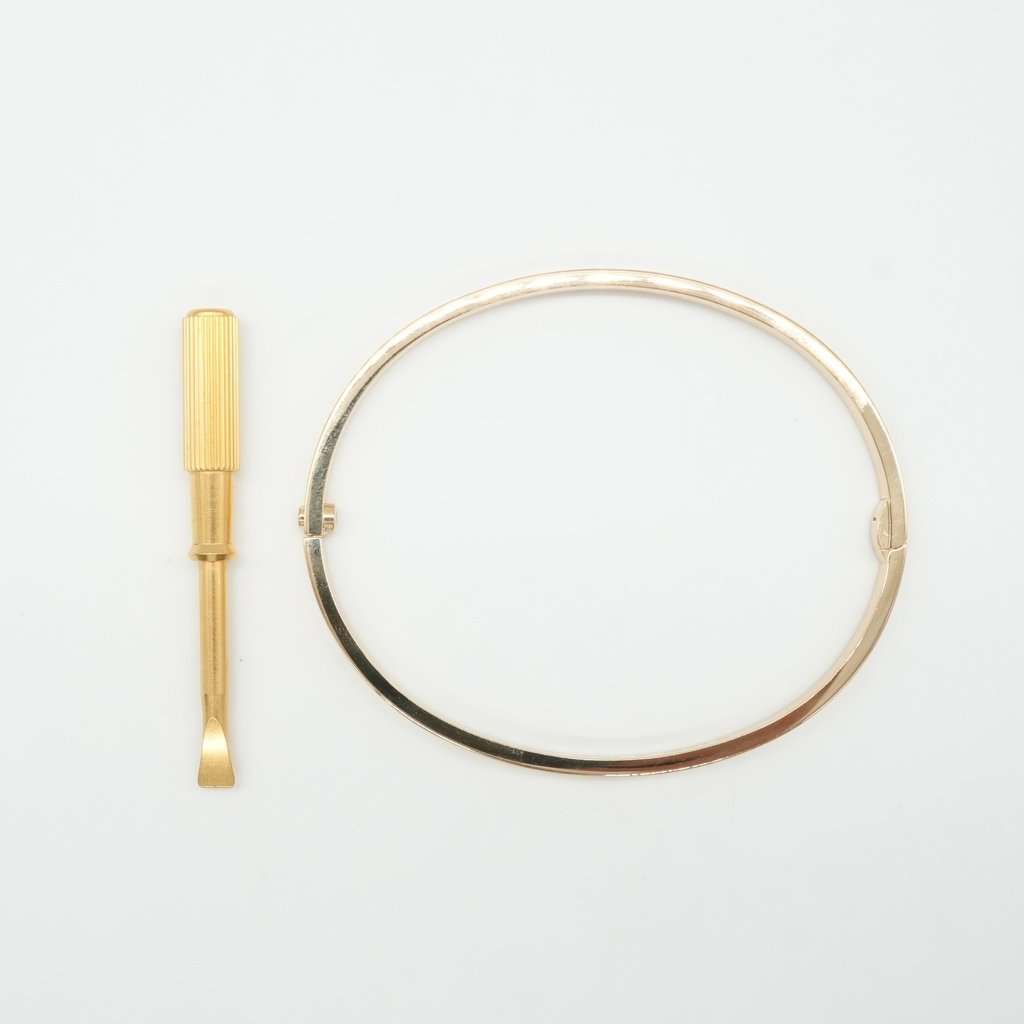 Cartier Love Bracelet Small 18kYG Gold Gold Good - Inside View