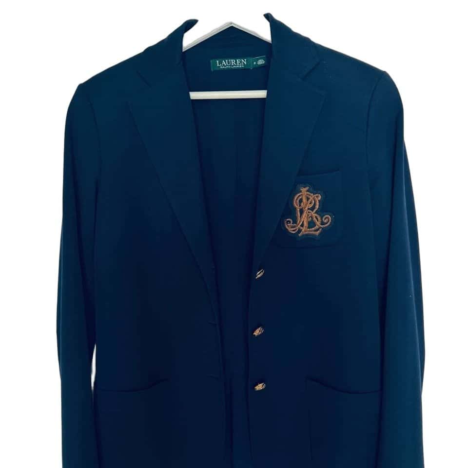 Ralph Lauren woman blazer Navy Very good - Front View