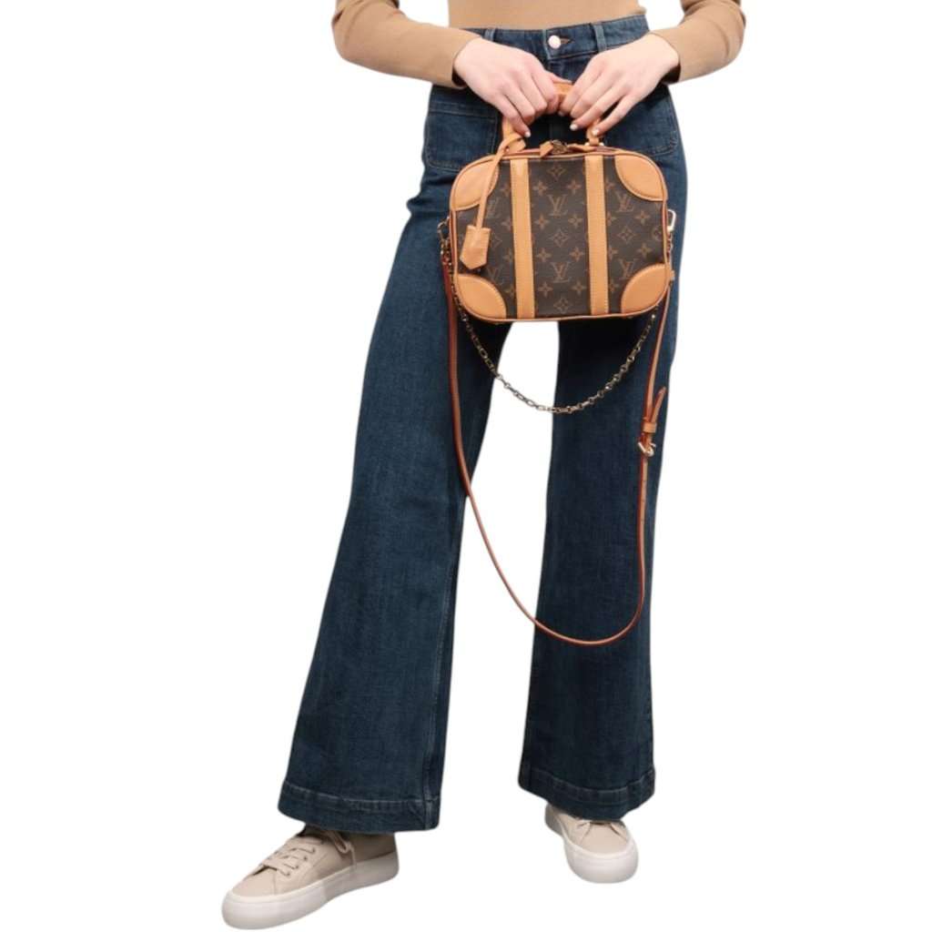 Louis Vuitton Vachetta Brown Leather Good - Back View