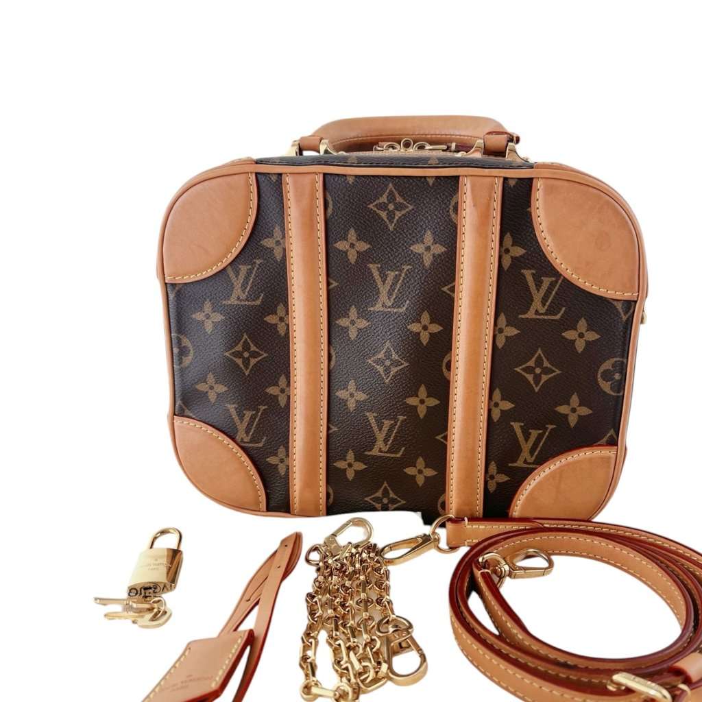 Louis Vuitton Vachetta Brown Leather Good - Model View