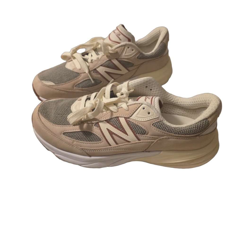 Loro Piana x New Balance sneakers Beige Leather Never worn - Front View