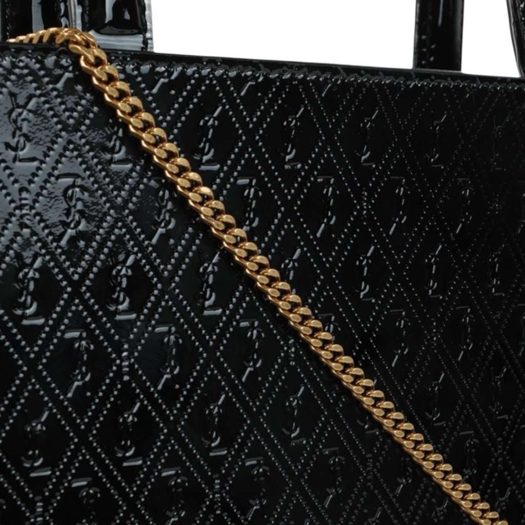 Saint Laurent Saint Laurent Shopping Mini Black Leather Never worn, with tag - Model View