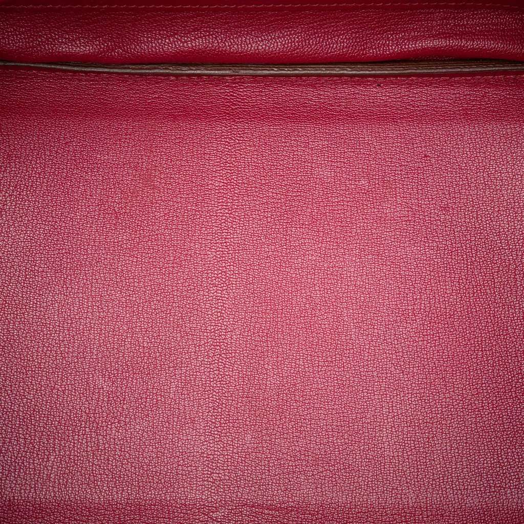 Hermès Togo Birkin Retourne 35 Red Leather Very good - Model View