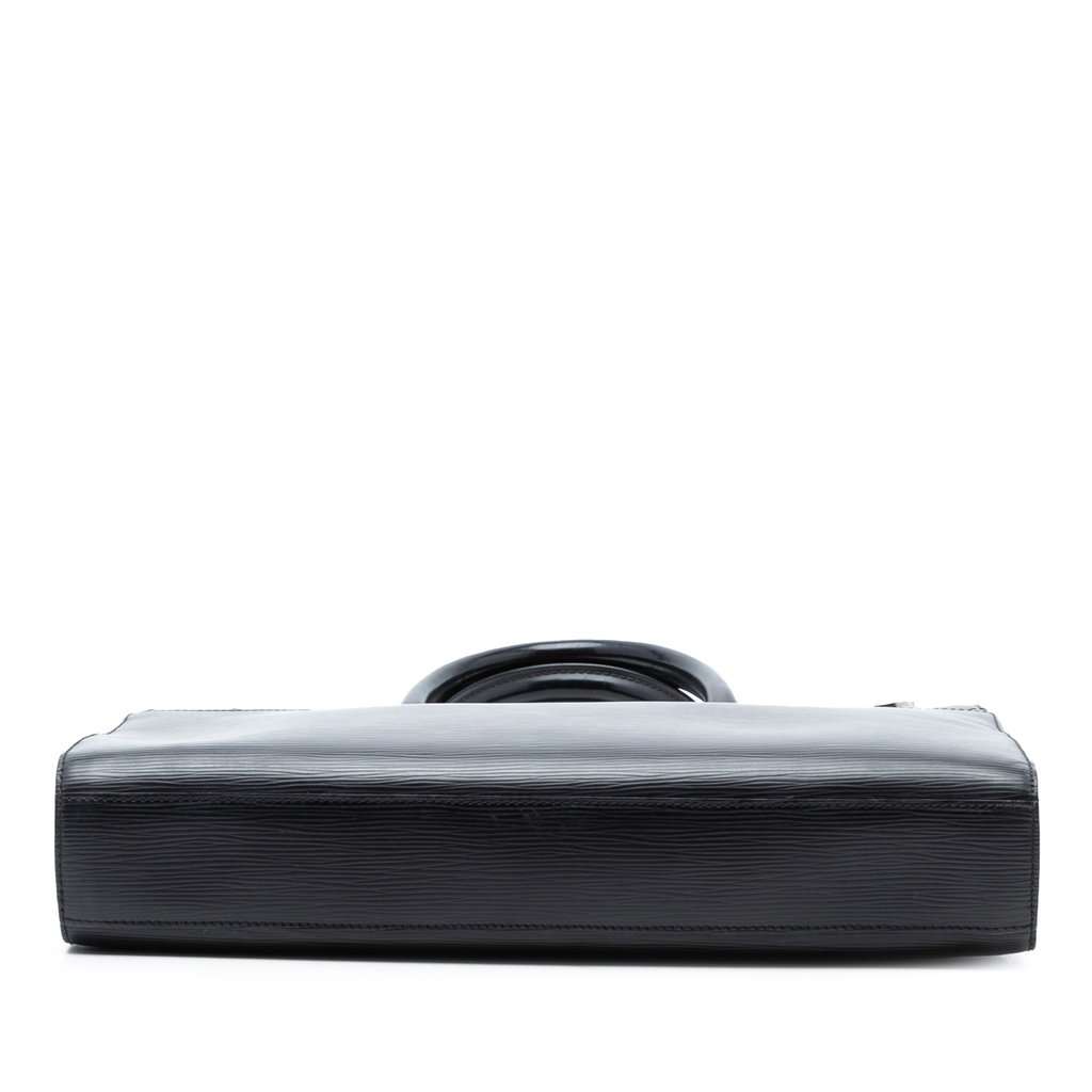 Louis Vuitton Epi Bassano GM Black Leather Very good condition - Inside View