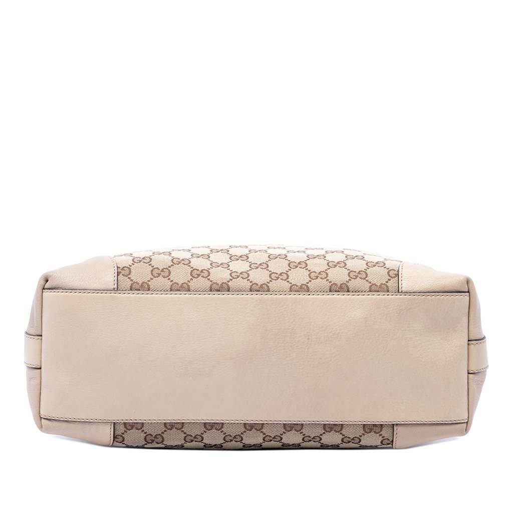 Gucci Small GG Canvas Miss GG Hobo Beige Very good - Inside View