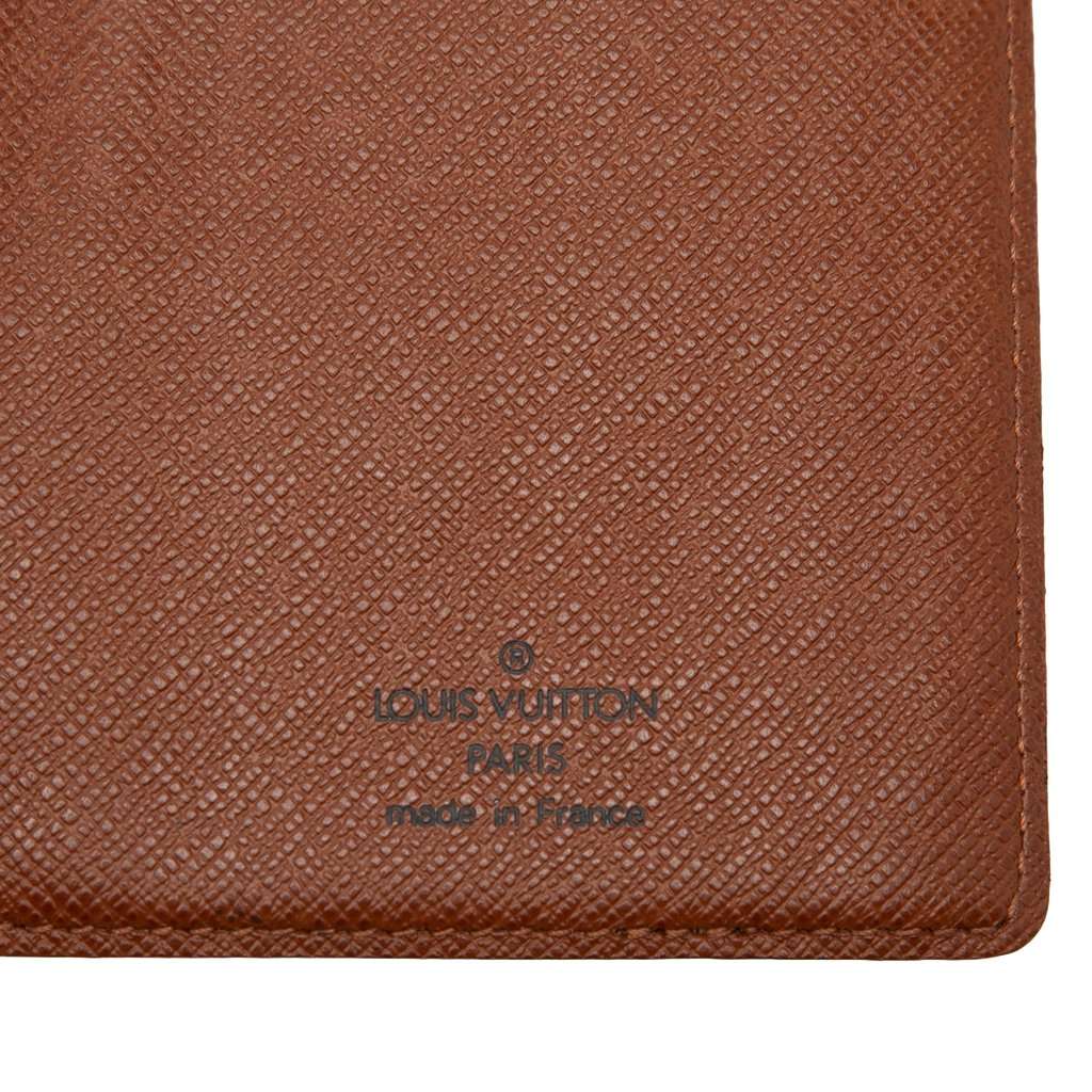 Louis Vuitton Monogram Brazza Wallet Brown Very good - Box View
