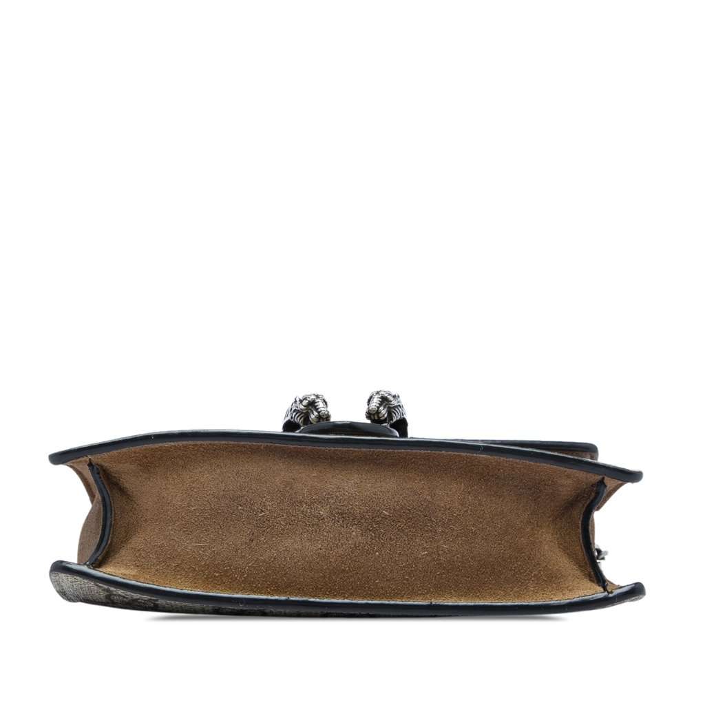 Gucci Mini GG Supreme Dionysus Crossbody Beige Very good - Inside View