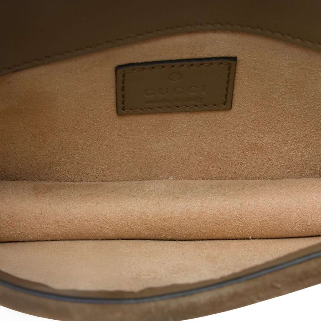 Gucci Mini GG Supreme Dionysus Crossbody Beige Very good - Model View