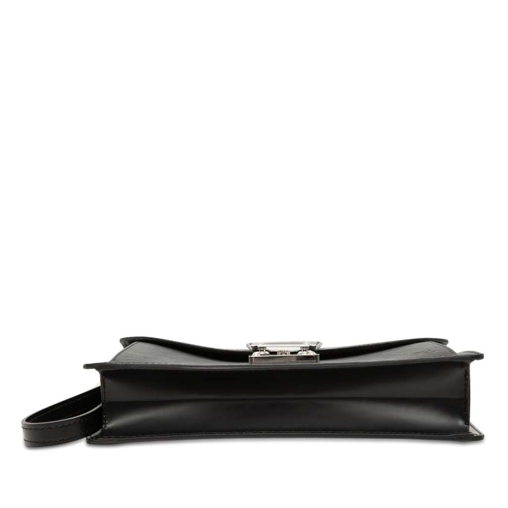Louis Vuitton Epi Pochette Sellier Dragonne Black Leather Very good - Inside View