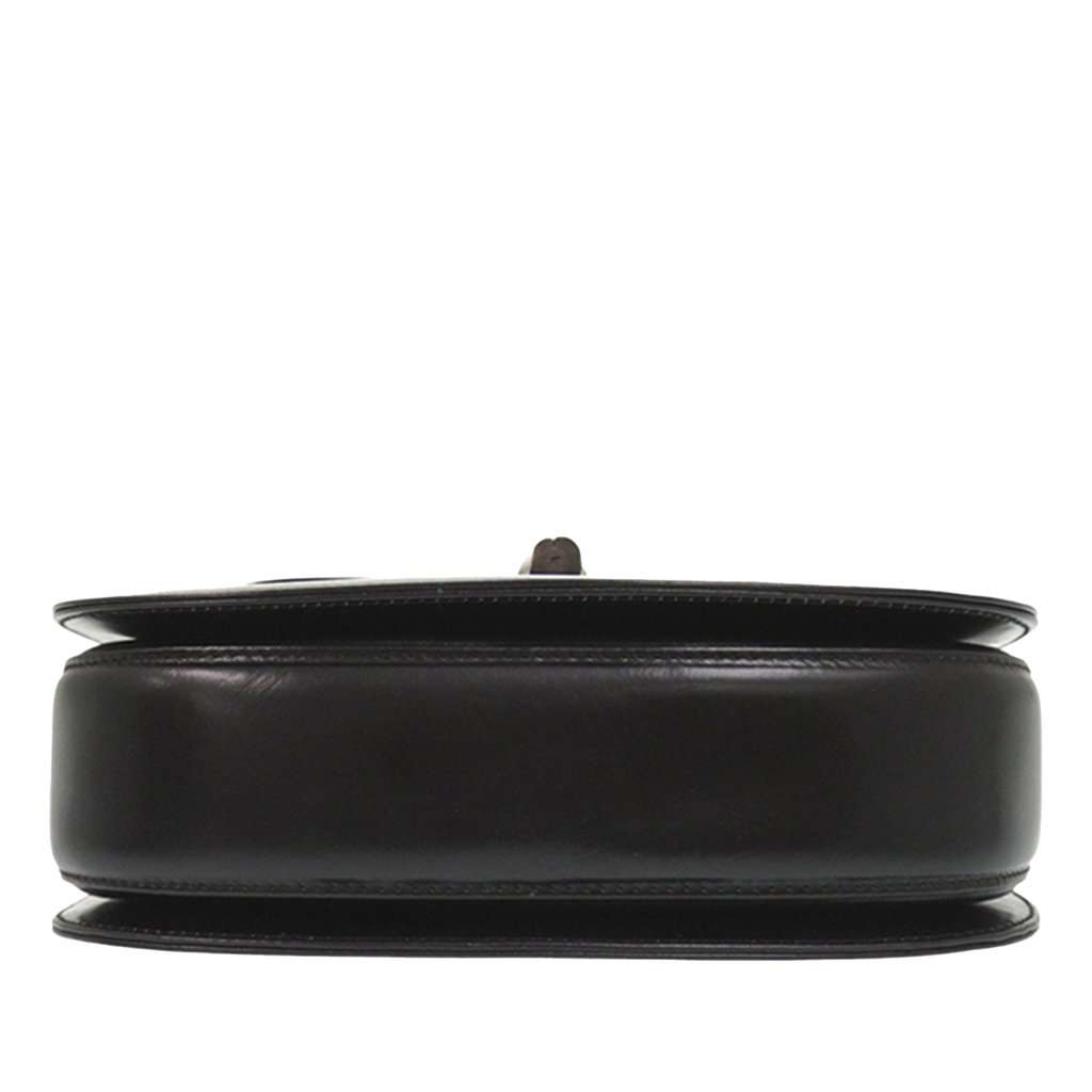 Gucci Small Calfskin Bamboo Night Black Leather Very good condition - Inside View