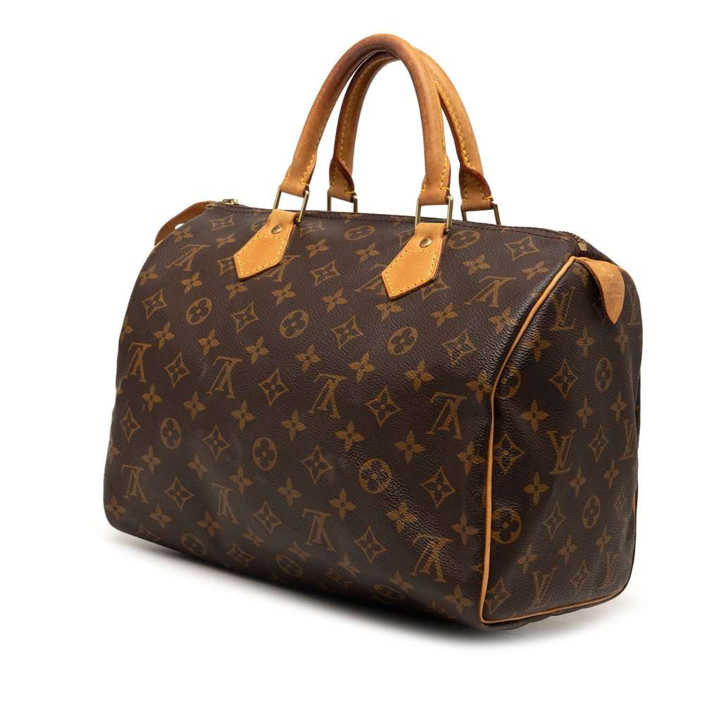 Louis Vuitton Monogram Speedy 30 Brown Very good - Back View